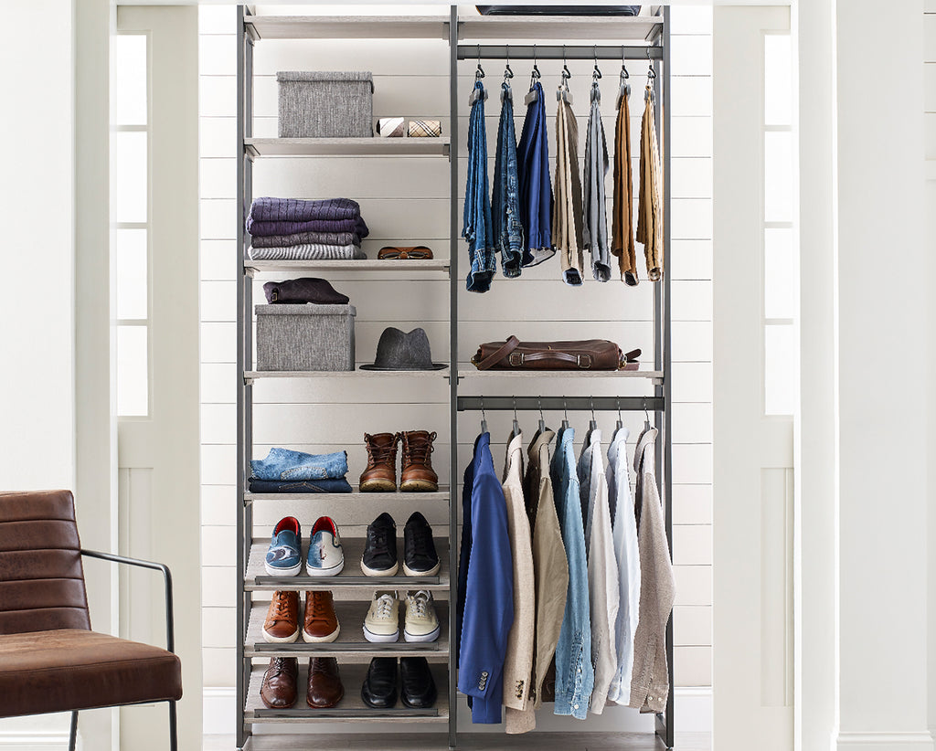 Martha Stewart Everyday 8ft Shoe Shelves – California Closets