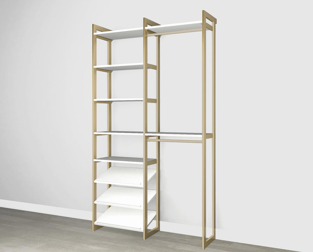 Buy Equal 3-Shelf Folding Storage Racks at Best Price