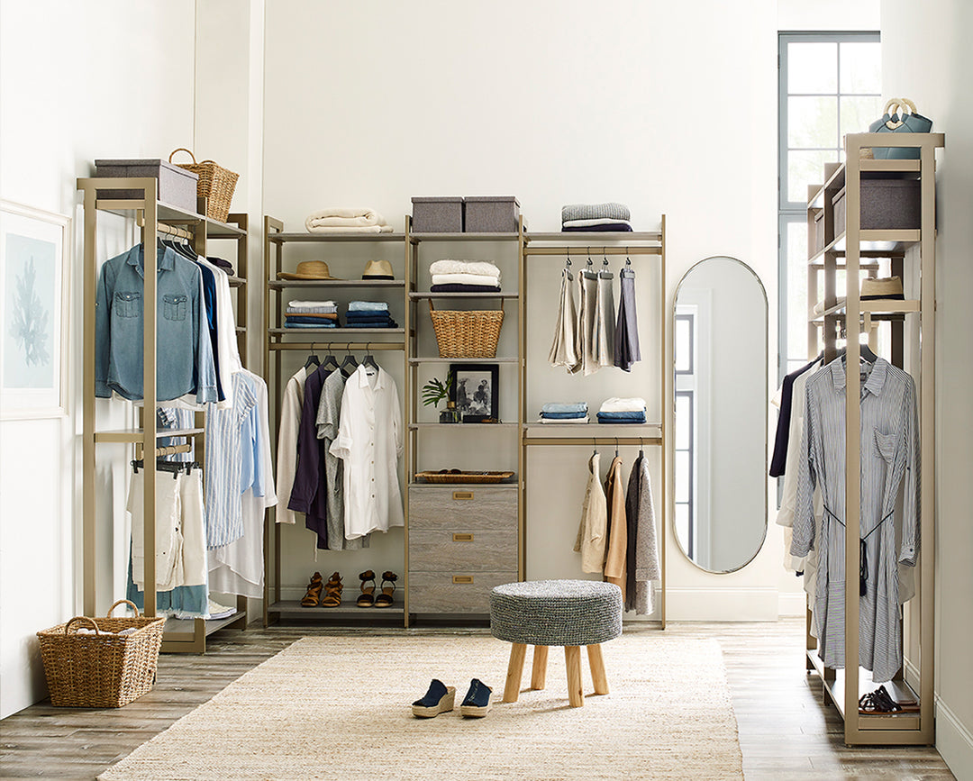 Martha Stewart Everyday 7ft Closet Hanging & Storage System – California  Closets