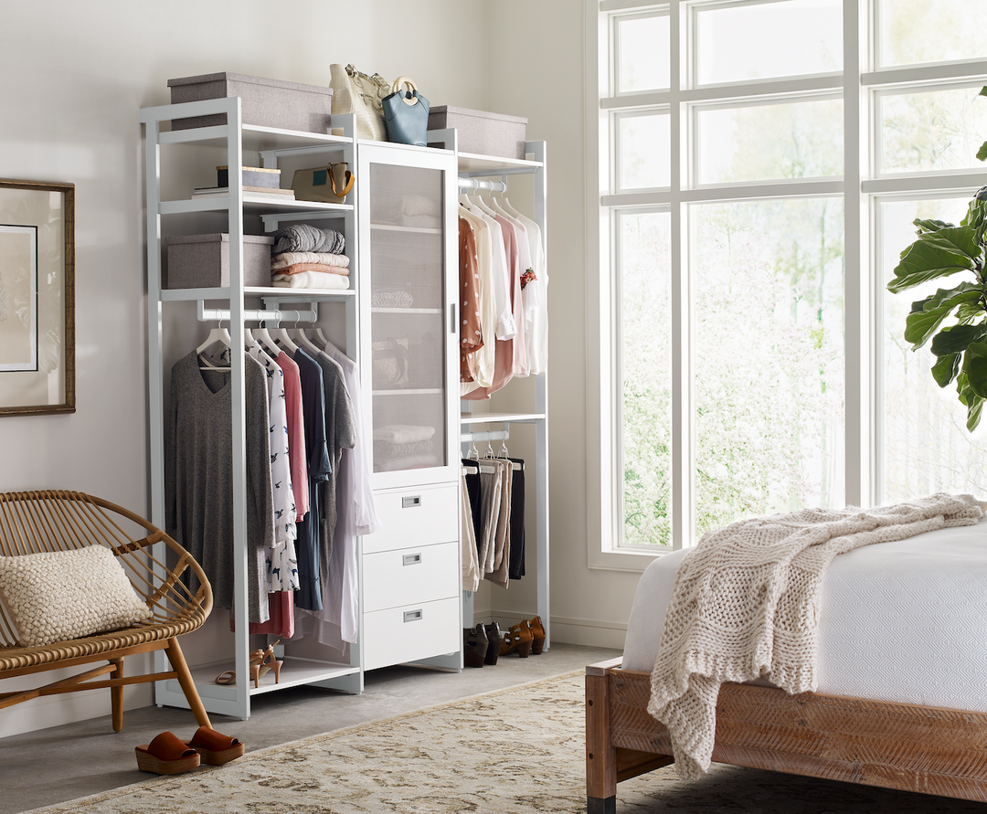 Martha Stewart Everyday Closet Hanging & Shoe Storage System – California  Closets