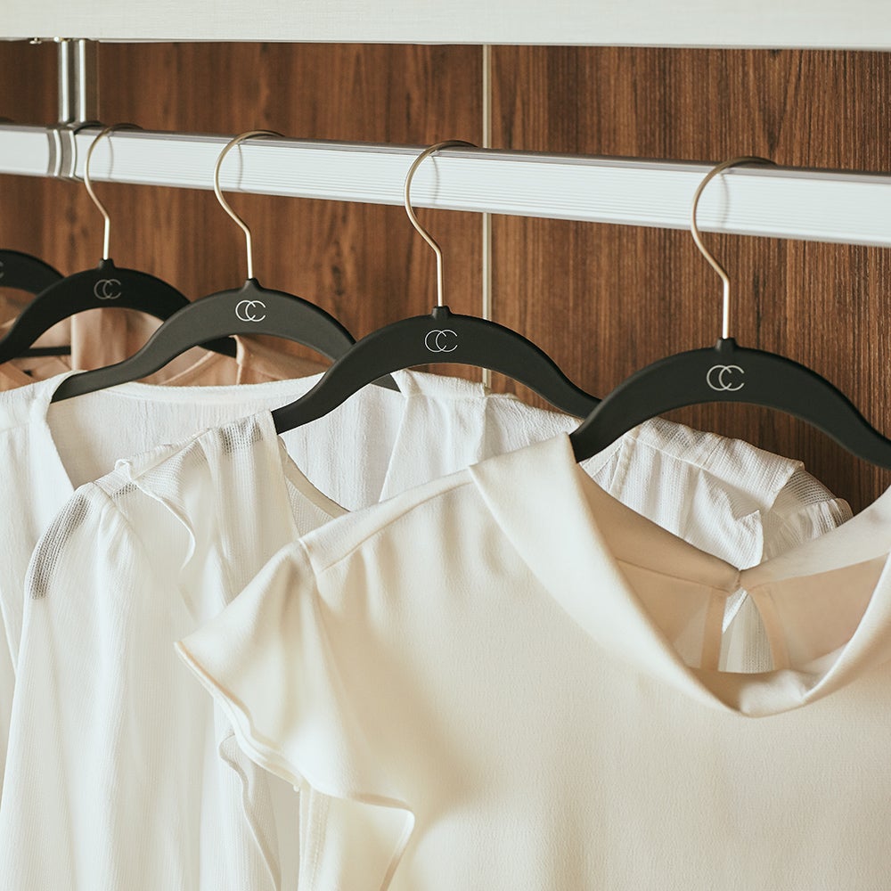 Space Saving Shirt Hangers, Closet Accessories
